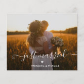 Budget Rustikales Foto Hochzeitsfeier Empfang (Vorderseite)