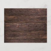 Budget Rustikales Happy Holidays Wood & Instant Fo (Rückseite)