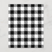 Budget Rustikales Weihnachts-Party Roter LKW Einla Flyer (Hinten)