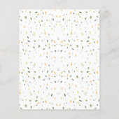 Budget Safari Animals Baby Sprinkle Einladung (Rückseite)