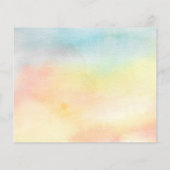 Budget Safari Animals Kinderdusche Einladung (Rückseite)