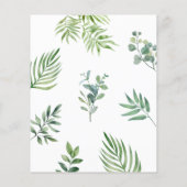 Budget Safari Wild One Animals 1. Geburtstag Einla (Rückseite)