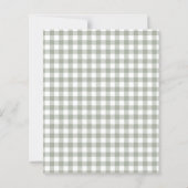 Budget Sage Green Albern Gänsedusche (Rückseite)