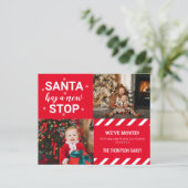 BUDGET Santa hat neues Stopp Weve Moved Foto Movin (Stehend Vorderseite)