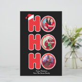 BUDGET Santa Ho Ho Weihnachten Foto Rahmen (Stehend Vorderseite)