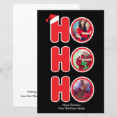 BUDGET Santa Ho Ho Weihnachten Foto Rahmen (Vorne/Hinten)