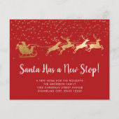 Budget Santa New Stopp Rentier Red Holiday Moving (Vorderseite)