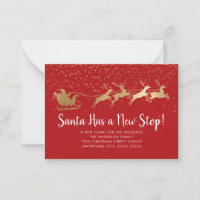 Budget Santa New Stopp Rentier Red Holiday Moving