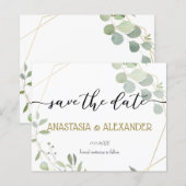 BUDGET Save the date. (Vorne/Hinten)