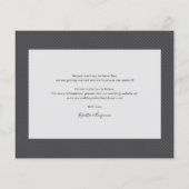 Budget Script 2 Fotos Save the Date Karte (Rückseite)