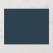 Budget Script 3 Foto Baby Danke Karte (Rückseite)