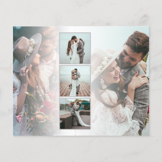 Budget Script 6 Fotos Hochzeit Danke (Rückseite)