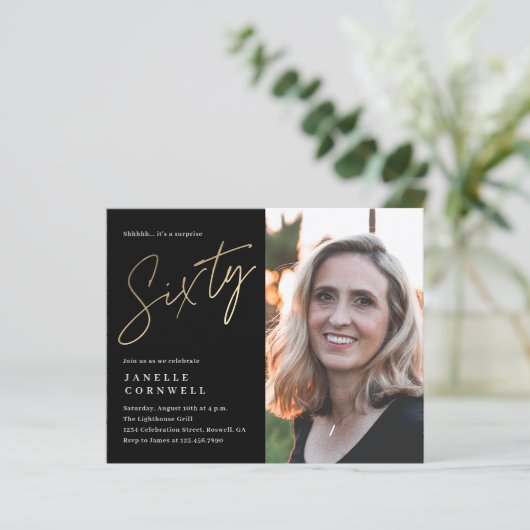 Budget Script Black 60. (Stehend Vorderseite)