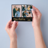 Budget Script Collage Pine Christmas Holiday Flyer (Gruppe)