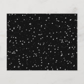 Budget Script Collage Pine Christmas Holiday Flyer (Hinten)