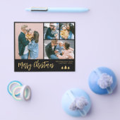 Budget Script Collage Pine Christmas Holiday Flyer (Einzeln)