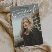 Budget Script Einfache Foto Abschluss Einladung