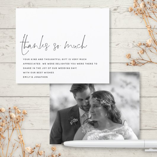 Budget Script Foto Hochzeit so vielen Dank