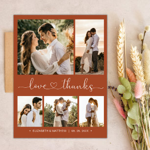 Budget Script Foto Hochzeit Vielen Dank Postcard Postkarte