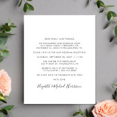 Budget Script Foto Hochzeitsempfang