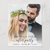 Budget Script Foto Hochzeitsempfang (Vorderseite)