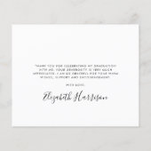 Budget Script Foto Overlay Abschluss Vielen Dank (Rückseite)