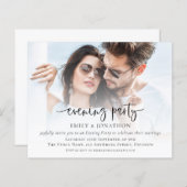 Budget Script Foto Overlay Wedding Abend Party (Vorne/Hinten)