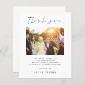 Budget Script Foto QR Code Hochzeit Vielen Dank (Vorne/Hinten)