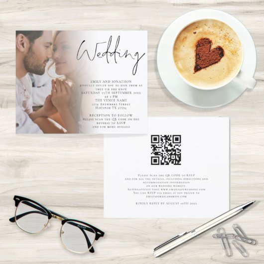 Budget Script Foto QR Code Hochzeitsempfehlung