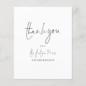 Budget Script Future Frau Brautparty Vielen Dank (Vorderseite)