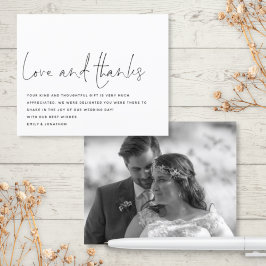 Budget Script Liebe Danke Foto Wedding Vielen Dank