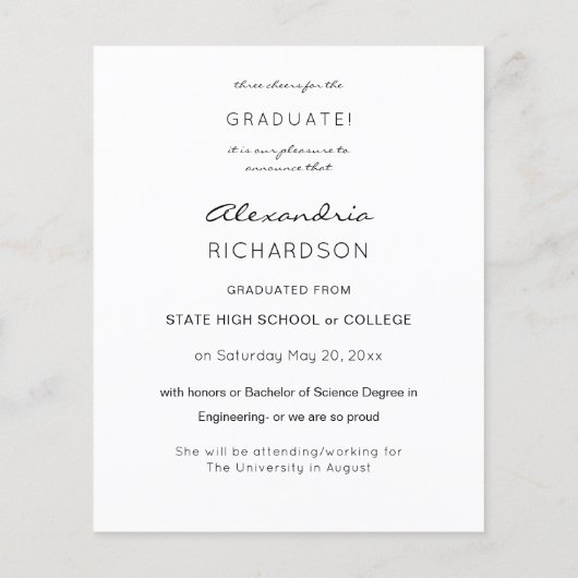 Budget Script Mod Foto Abschluss Ankündigung VR (Rückseite)