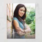 Budget Script Mod Foto Abschluss Ankündigung VR Flyer (Vorne)