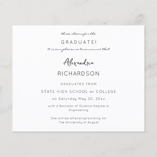 Budget Script Mod Name Foto Abschluss 4 Flyer (Hinten)