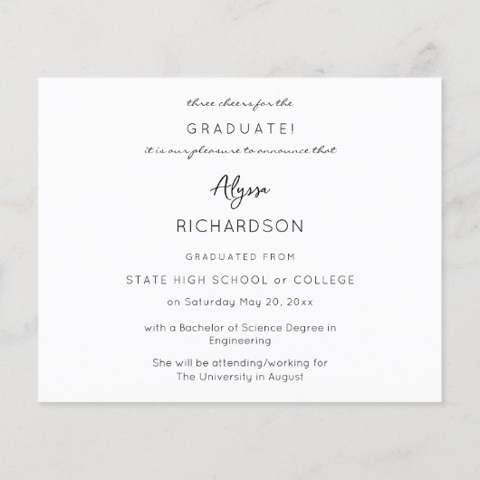 Budget Script Mod Name Foto Graduierung 2 Ankündig (Rückseite)