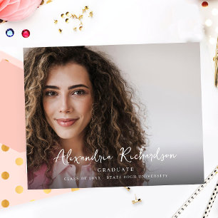 Budget Script Mod Name Foto Graduierung 2 Ankündig Flyer