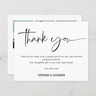 Budget Script QR Code 3 Fotos Hochzeit Vielen Dank