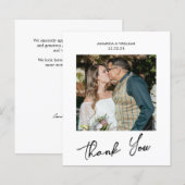 Budget Script Wedding Foto Vielen Dank (Vorne/Hinten)