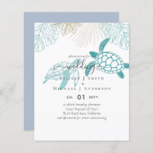 BUDGET Sea Turtles Hochzeit Moderne Kunst