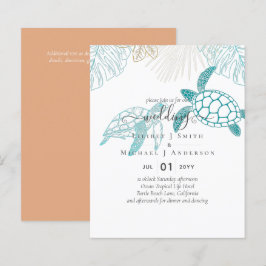 BUDGET Sea Turtles Hochzeit Moderne Kunst