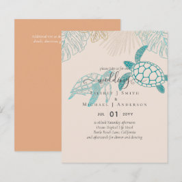 BUDGET Sea Turtles Hochzeit Moderne Kunst