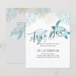 BUDGET Sea Turtles Hochzeit Moderne Kunst