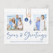 Budget Seas and Greetings Beach Wood Holiday Foto (Vorderseite)