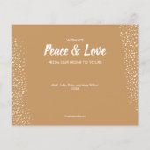 Budget Seashell Holiday Grußkarte (Rückseite)