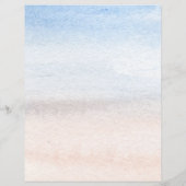 Budget Seashells Beach Wedding Einladung (Rückseite)