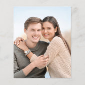 Budget Seepferd Coastal Dusty Blue Save the Date (Rückseite)