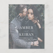 Budget Selten gibt es Schatten - Foto Hochzeit (Vorderseite)