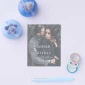 Budget Selten gibt es Schatten - Foto Hochzeit Flyer (Einzeln)