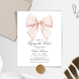 Budget Sie bindet das Brautparty des Knotens