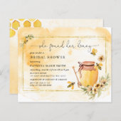 Budget Sie fand ihr Honey Bee Brautparty (Vorne/Hinten)